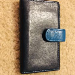 Small Unisex I’d Wallet Genuine Leather 