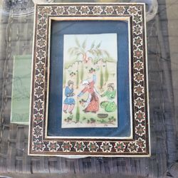 Vintage Persian Miniature Painting 