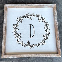 “D” Sign 