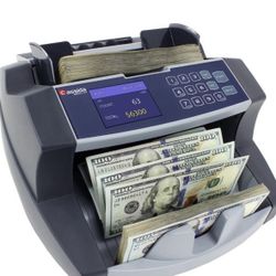 Cassida 6600 UV - USA Business Grade Money Counter with UV/IR Counterfeit Detection - Top Loading Bill Counting Machine w/ ValuCount
