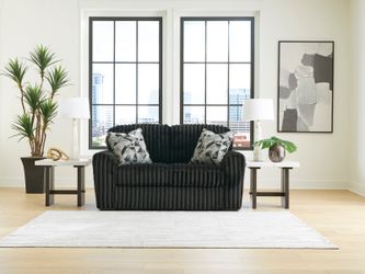 Midnight-Madness Onyx Loveseat