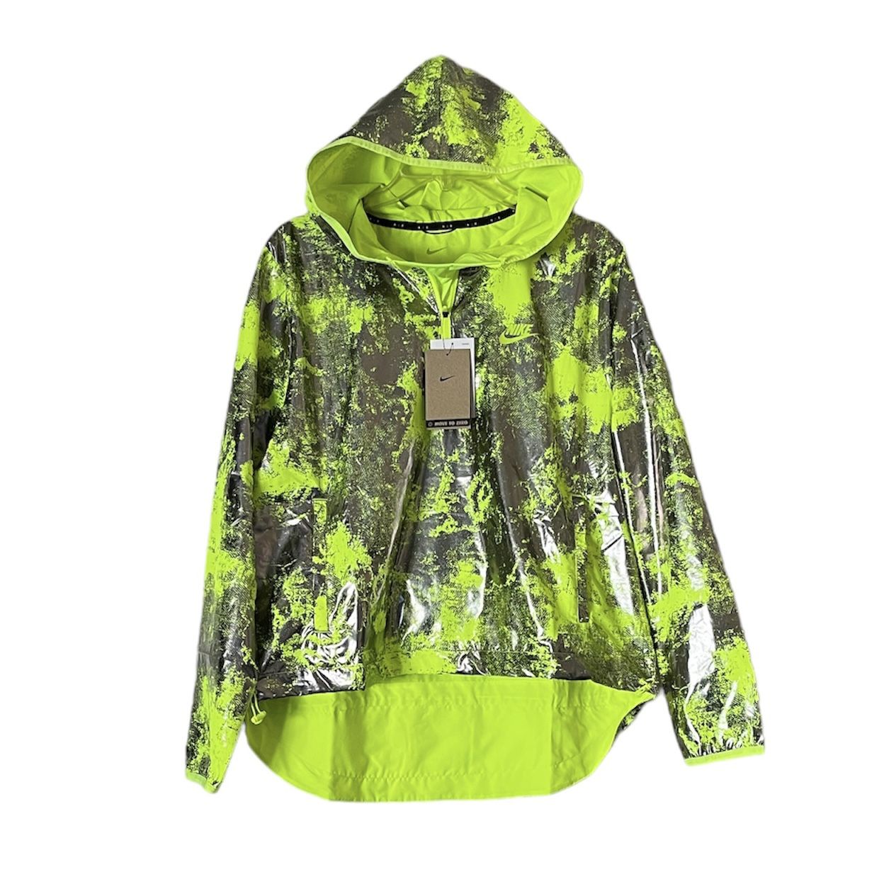 NEW Nike Air Women's Running Pullover Jacket size L Green