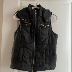 Black Puffer Vest