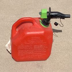 Portable Red Fuel Gas Canister Fuel Gasoline