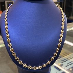 24” Puff Gucci Chain