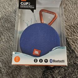 Blue JBL Clip 2