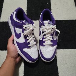 Nike Dunk Low championship purple