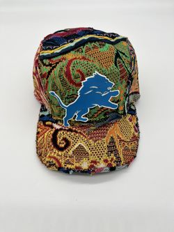 Hat – Handmade Detroit Lions Designer Brim Chaser 🦁🔥 Custom