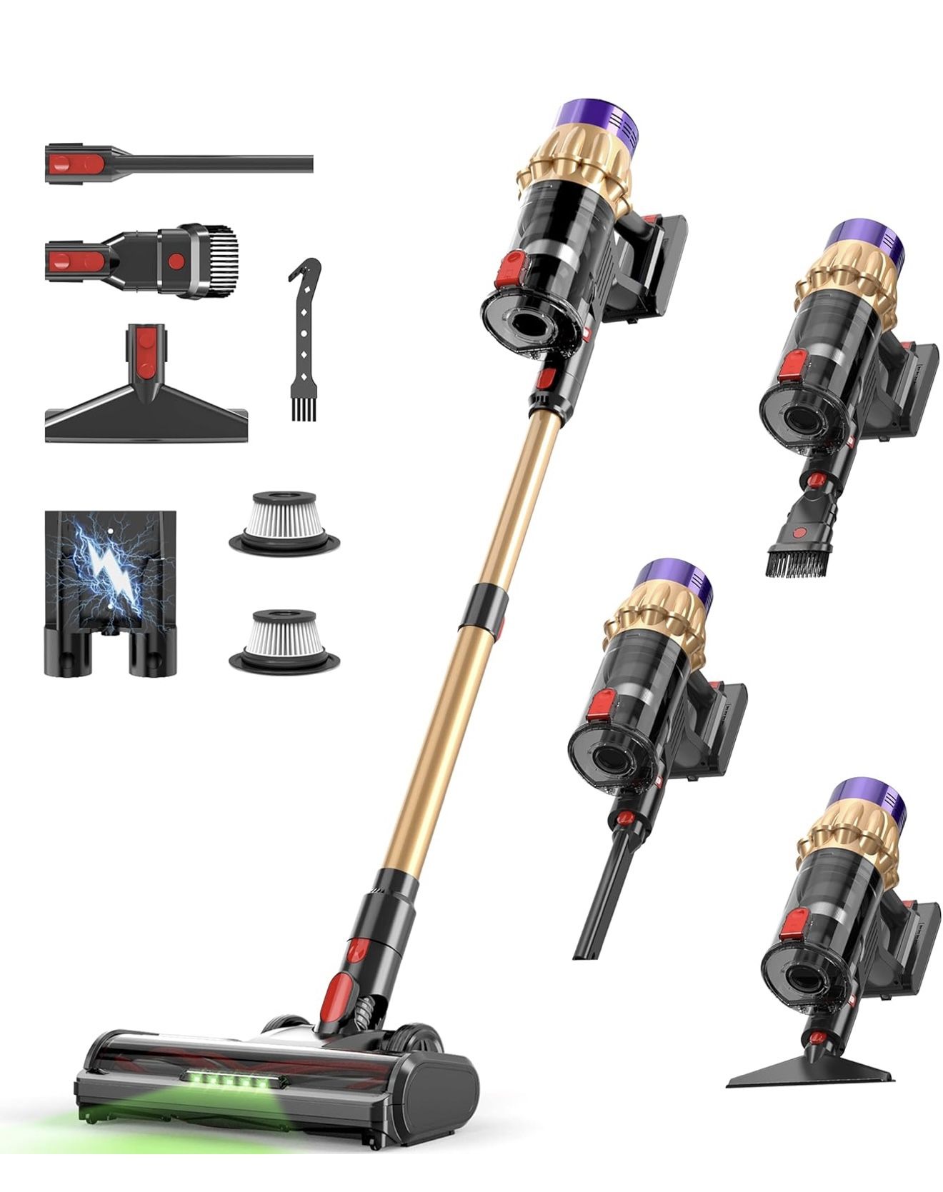 Brand new Cordless Vacuum Cleaner, 600W 50Kpa 70Mins