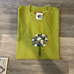 Supreme Bouquet Shirt Lime Size L
