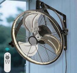 NEW 20” wall mount fan 6speed with remote