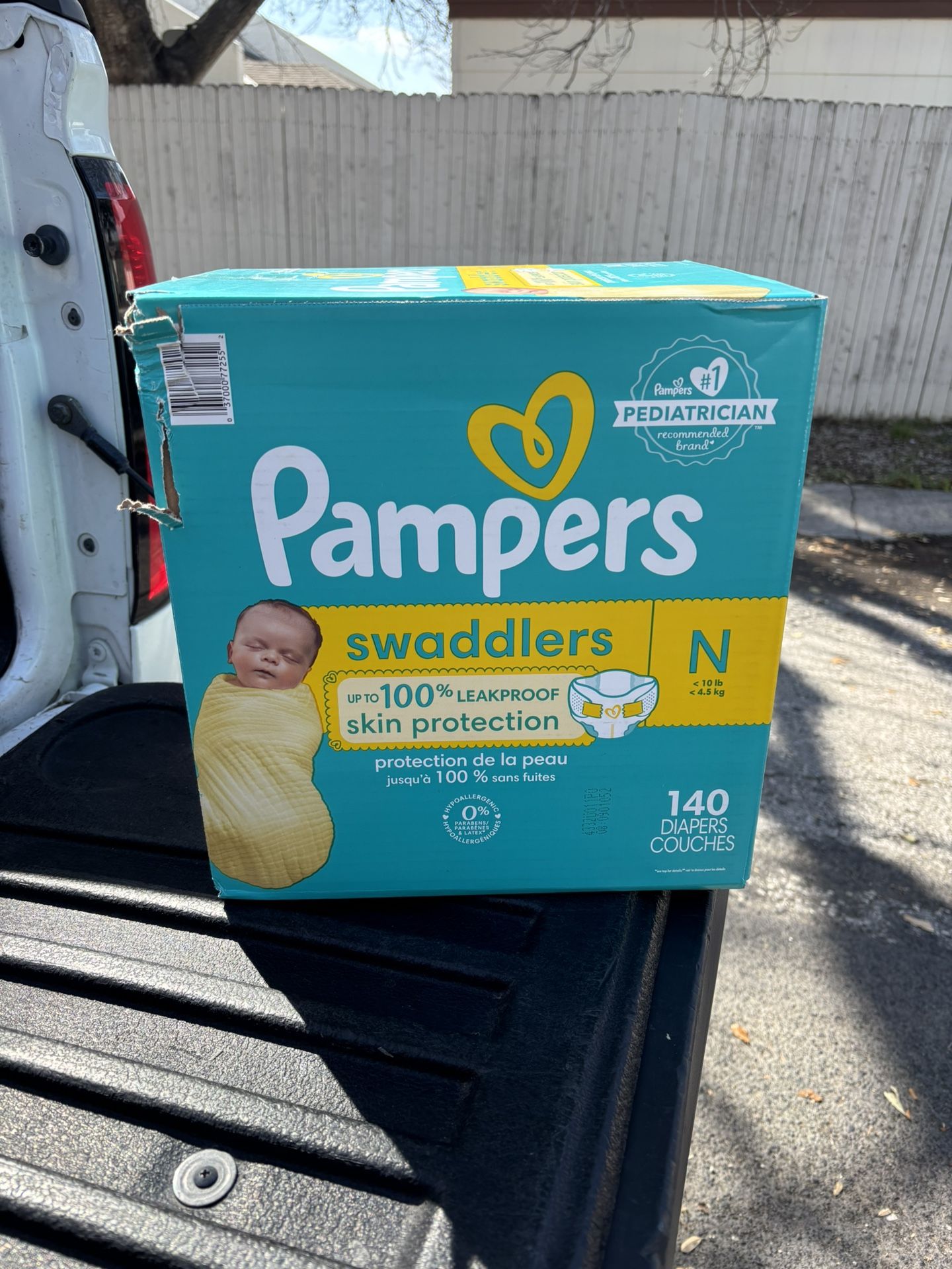 Pampers Swaddlers Newborn 140ct