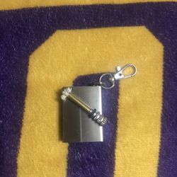 Permanent Match Lighter Keychain!!!