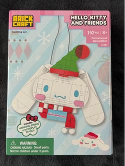 New Brickcraft Hello Kitty Cinnamoroll 152 Pieces Building Kit