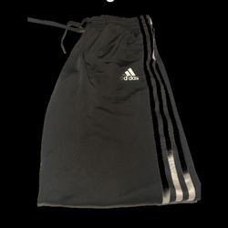 Adidas Track Pants Size Small Blk/white 2018 Edition
