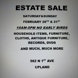 Estate Sale