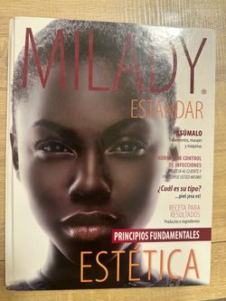 Spanish Translated Milady Standard Esthetics: Fundamentals