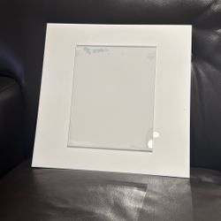 2 CB2 Acrylic 8x10  Photo Frames
