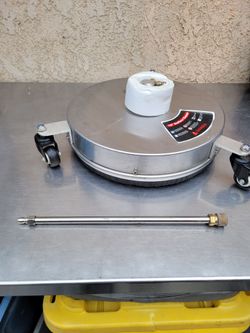 Pressure washer surface cleaner stainless steel $45 new