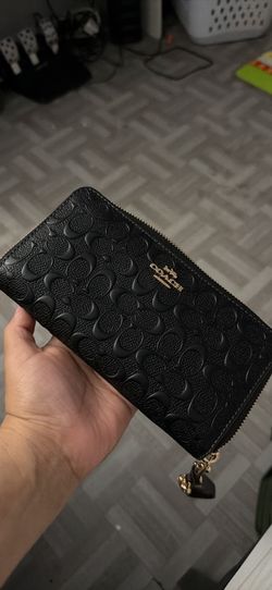 Coach Long Zip Around Wallet