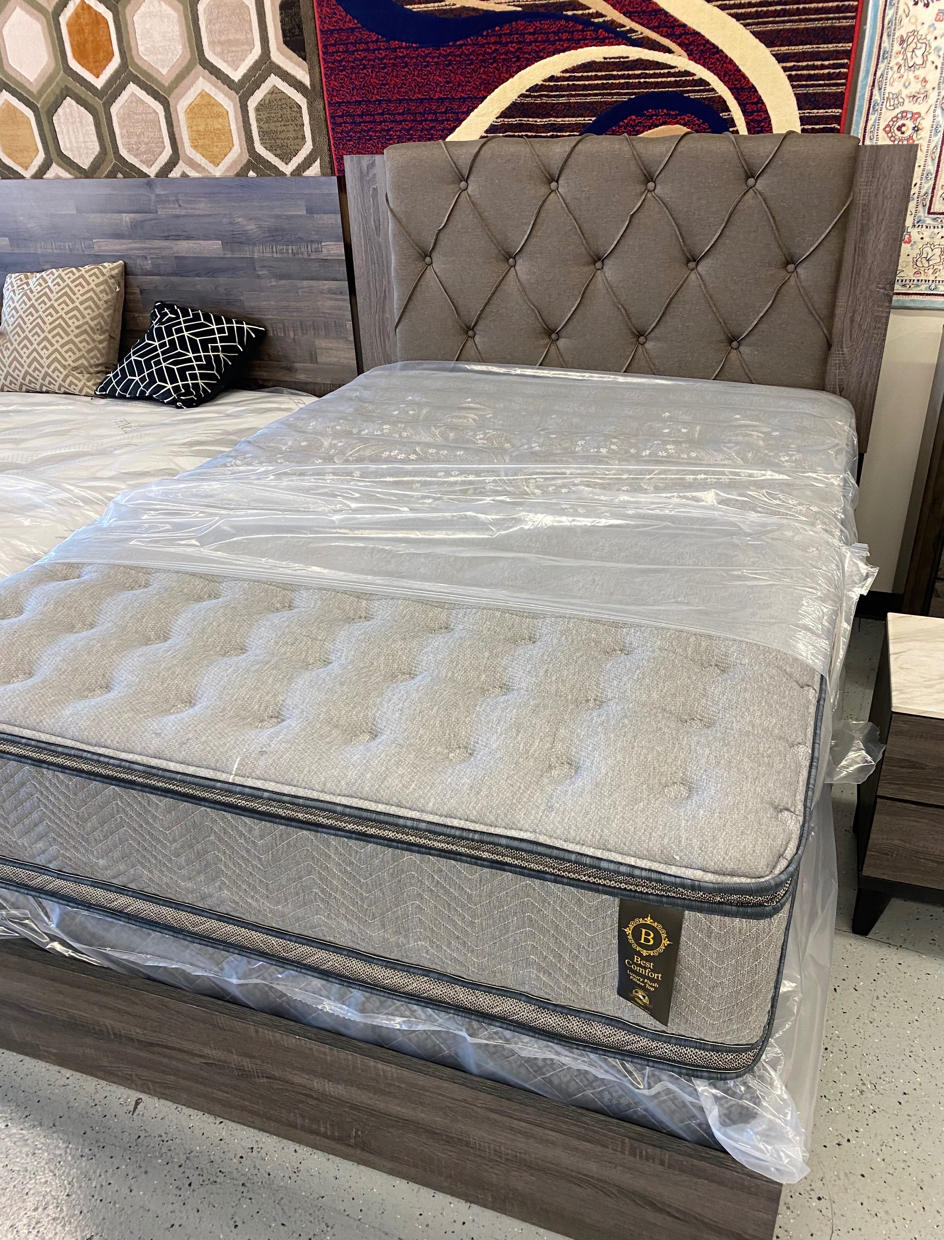 furniture mattress bed frame box spring twin full queen king