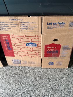 Moving boxes