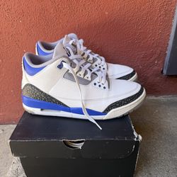 JORDAN 3 RACER BLUE 