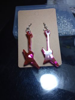 Hand Crafted Resin Earrings