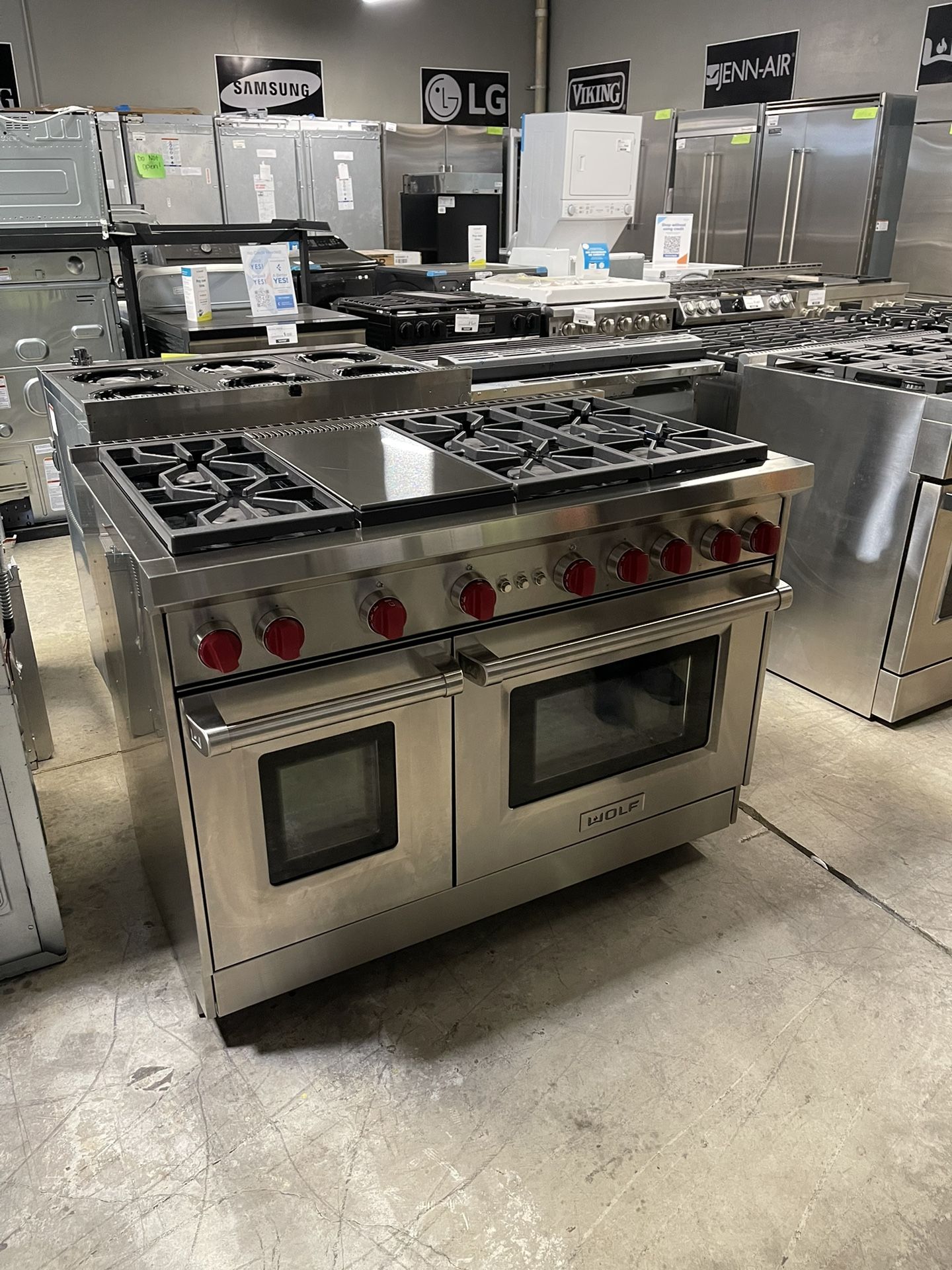 Wolf 48’ Gas stove