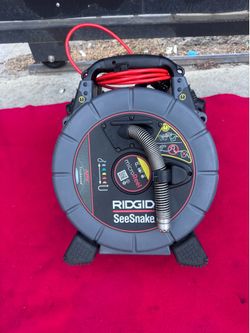 SeeSnake RIDGID MicroReel APX 100 ft. -1.5 in.-4 in. Lines, TruSense