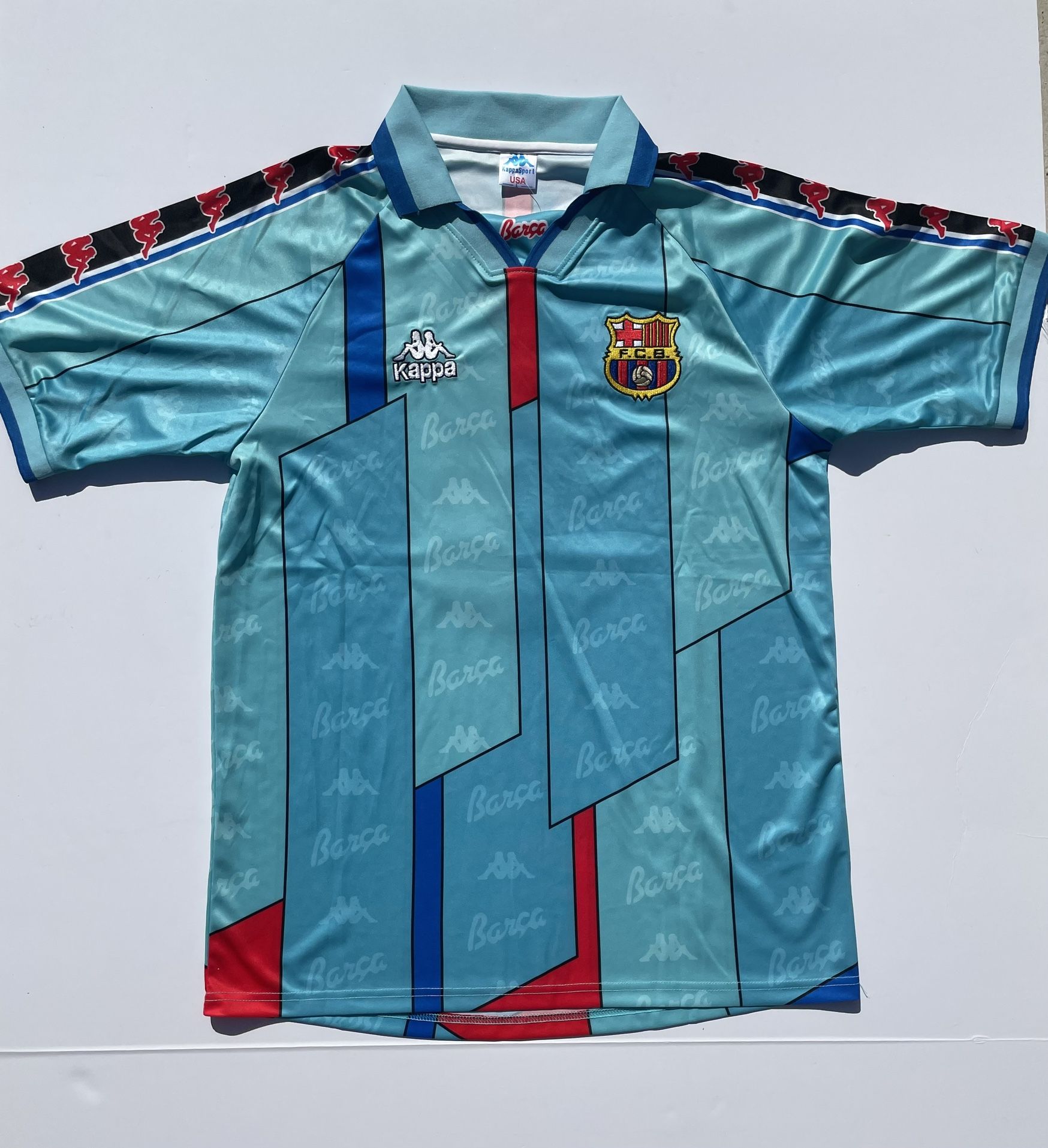Kappa FC Barcelona Retro 1990s Third Jersey Size Large Free