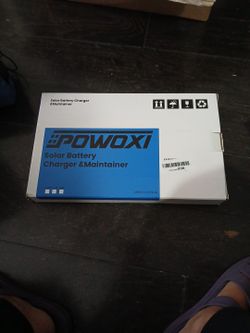 Solar Battery Charger And Maintainer