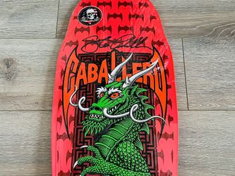Powell Peralta Autographed Steve Caballero Skateboard Deck - Pick Up Only