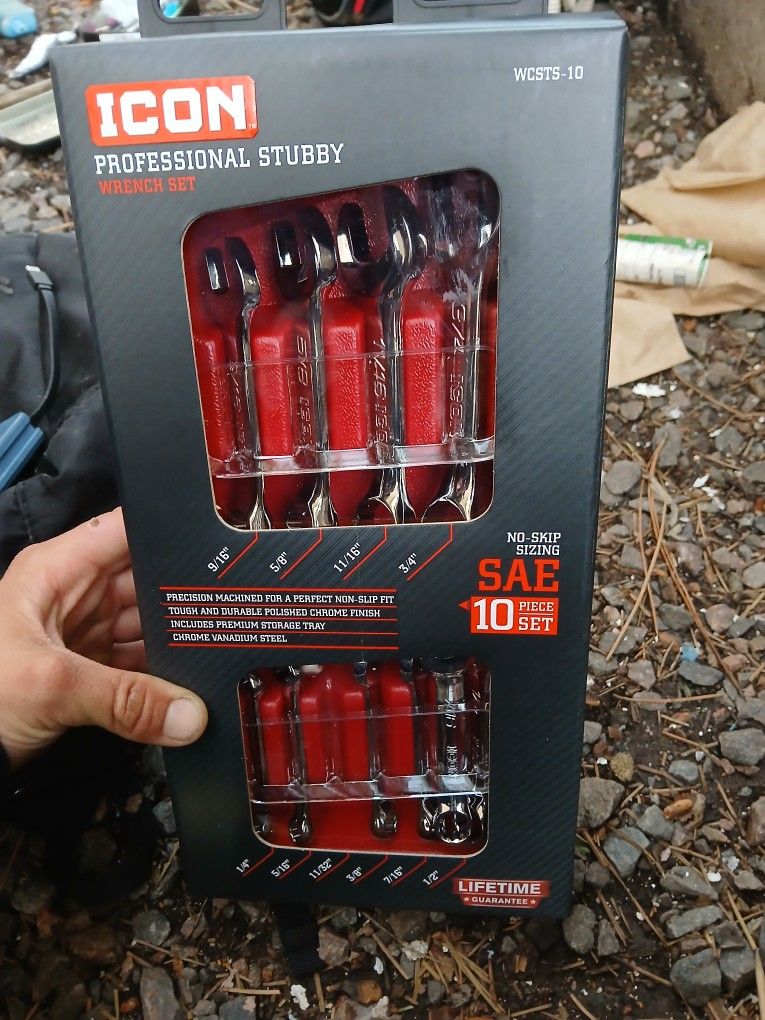 10 Piece Wrench Set