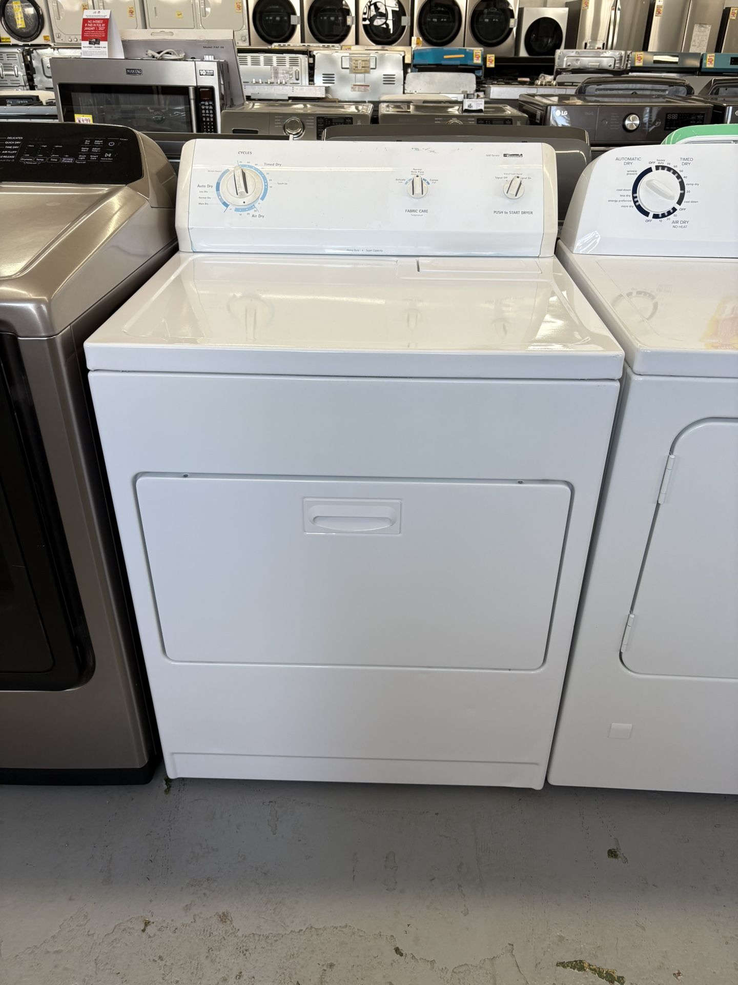 Used Kenmore Dryer Electric 220v / 3 Months Warranty