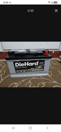 (USED) DieHard Platinum H7 AGM Battery 900CCA