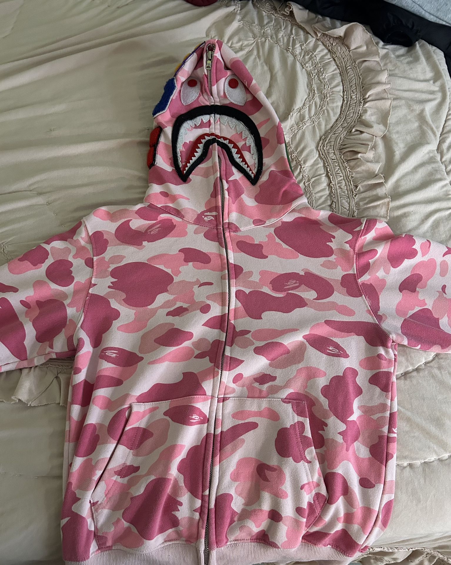 Pink Bape Hoodie 