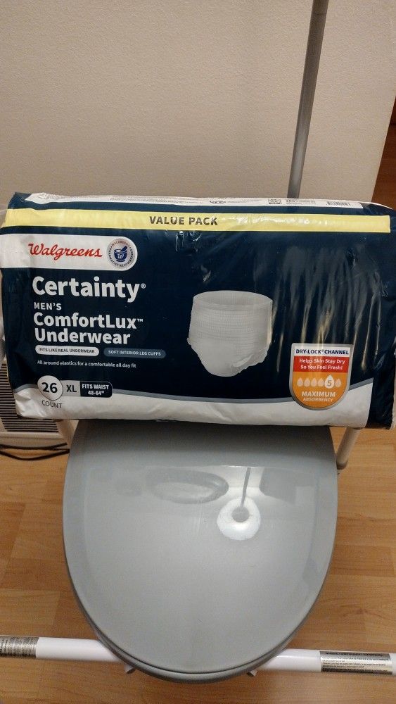 Adult Diapers. Incontinence Underwear For Men