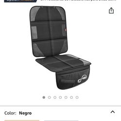 Luilanc Protector de asiento de coche con acolchado más grueso, resistente al agua 600D, protector de asiento de bebé con bolsillos de almacenamiento,