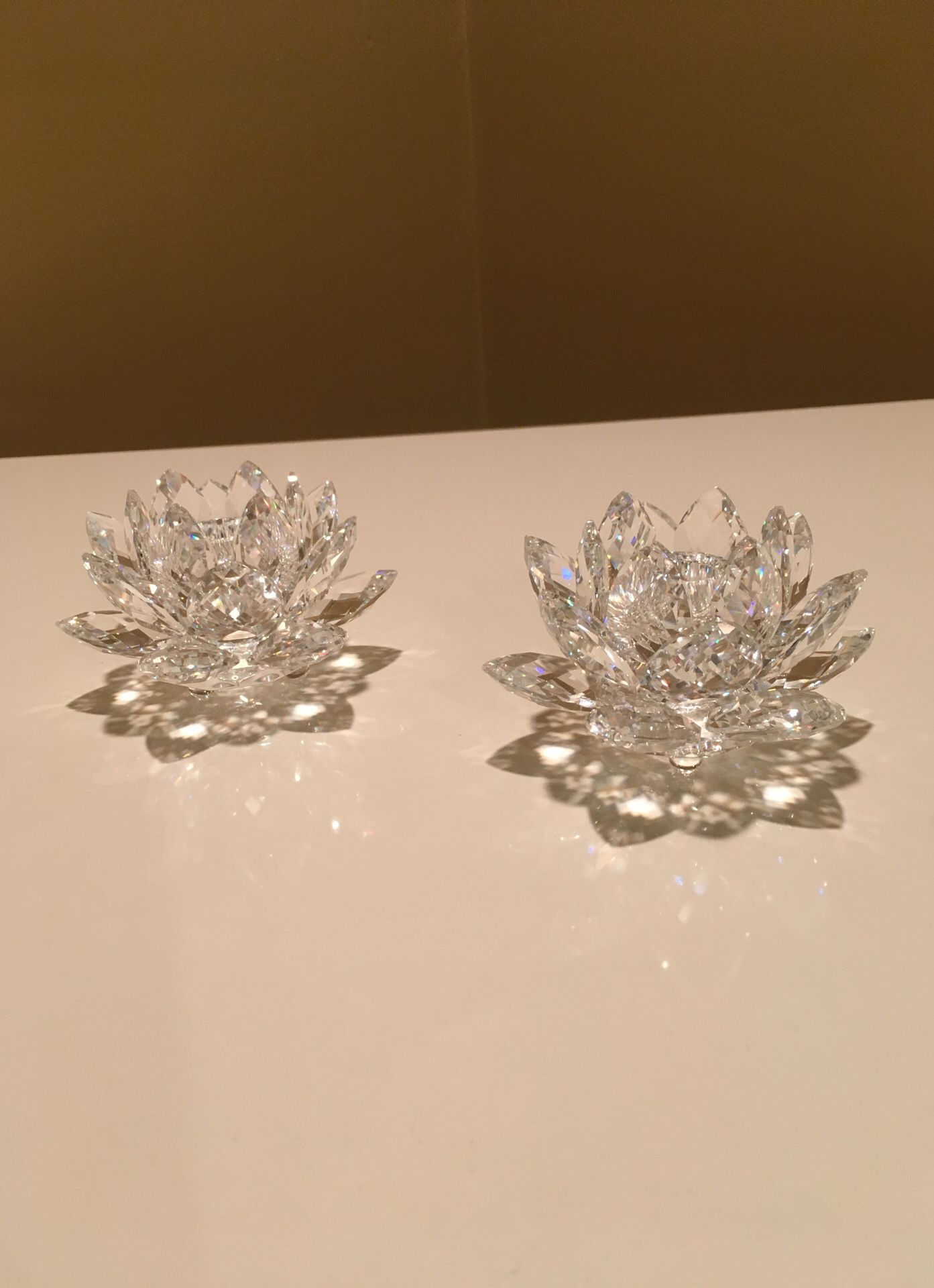 Swarovski Crystal Waterlily Candle Holders for Sale in Philadelphia, PA
