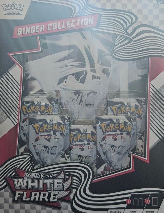 White Flare Binder Collection