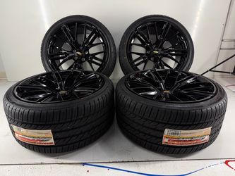 5x120 $895 exhange  Black rims  Camaro