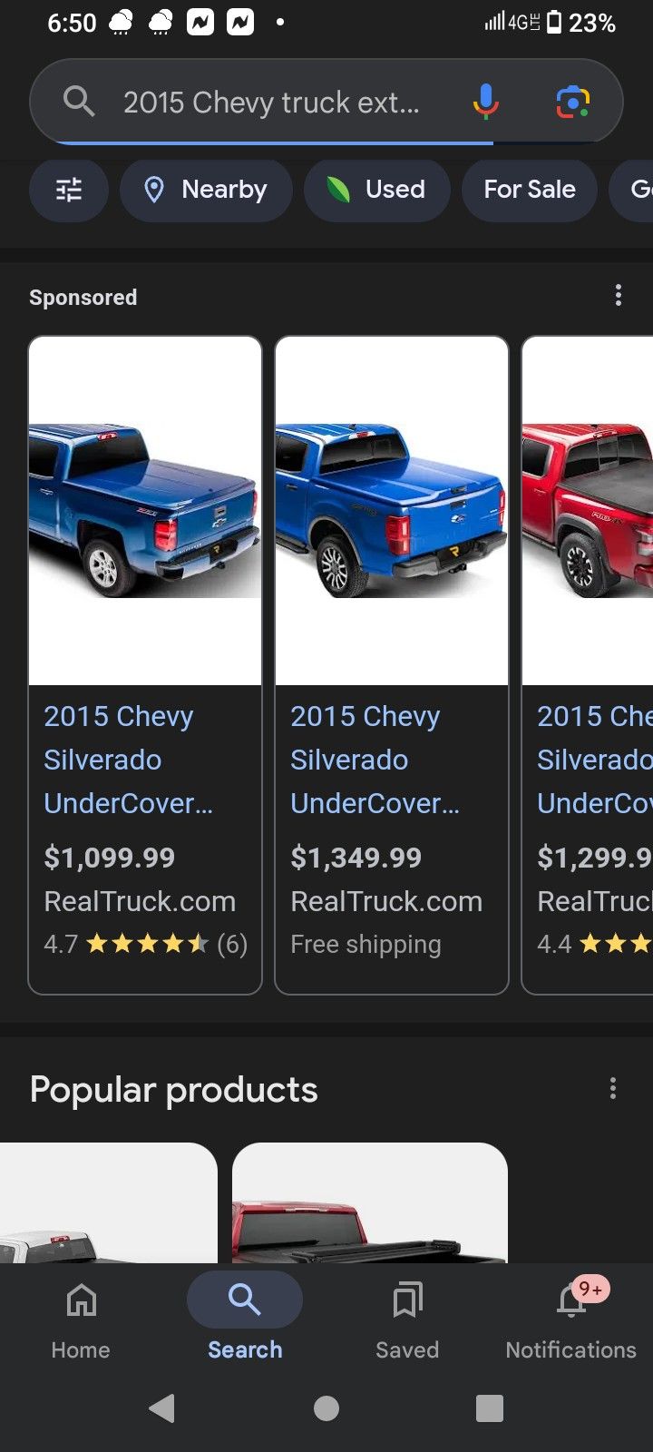 Tonneau Cover Snugtop For 2009-2019 Regular Cab Extended Cab Full Size Chevy GMC