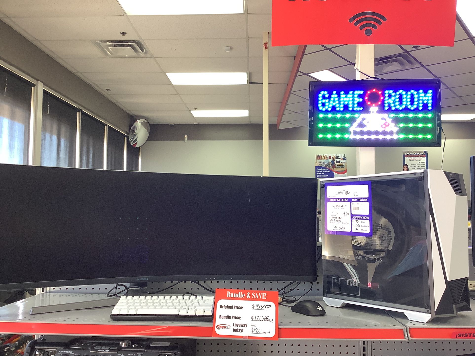Gaming PC & Monitor Bundle