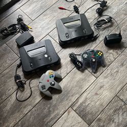 Nintendo 64 Consoles 