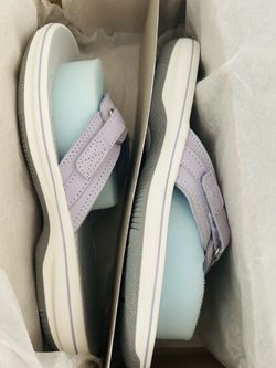 Clark’s Seabreeze CloudStepper Sandals new in box Lavender
