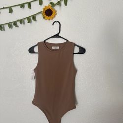Nude Bodysuit size Small