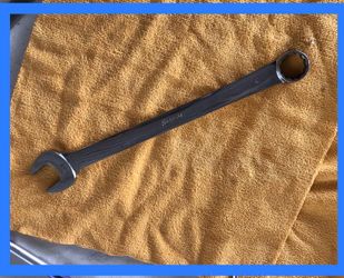 Snap on 1” 12 pt standard long wrench