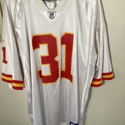 Vintage NFL Reebok Priest Holmes Football Kansas City Chiefs #31 Jersey Sz 2XL
