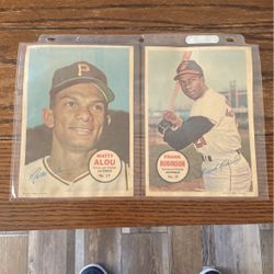 Matty Alou Frank Robinson 5x7 Prints 